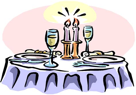 dinner clip art|clip art elegant meal.